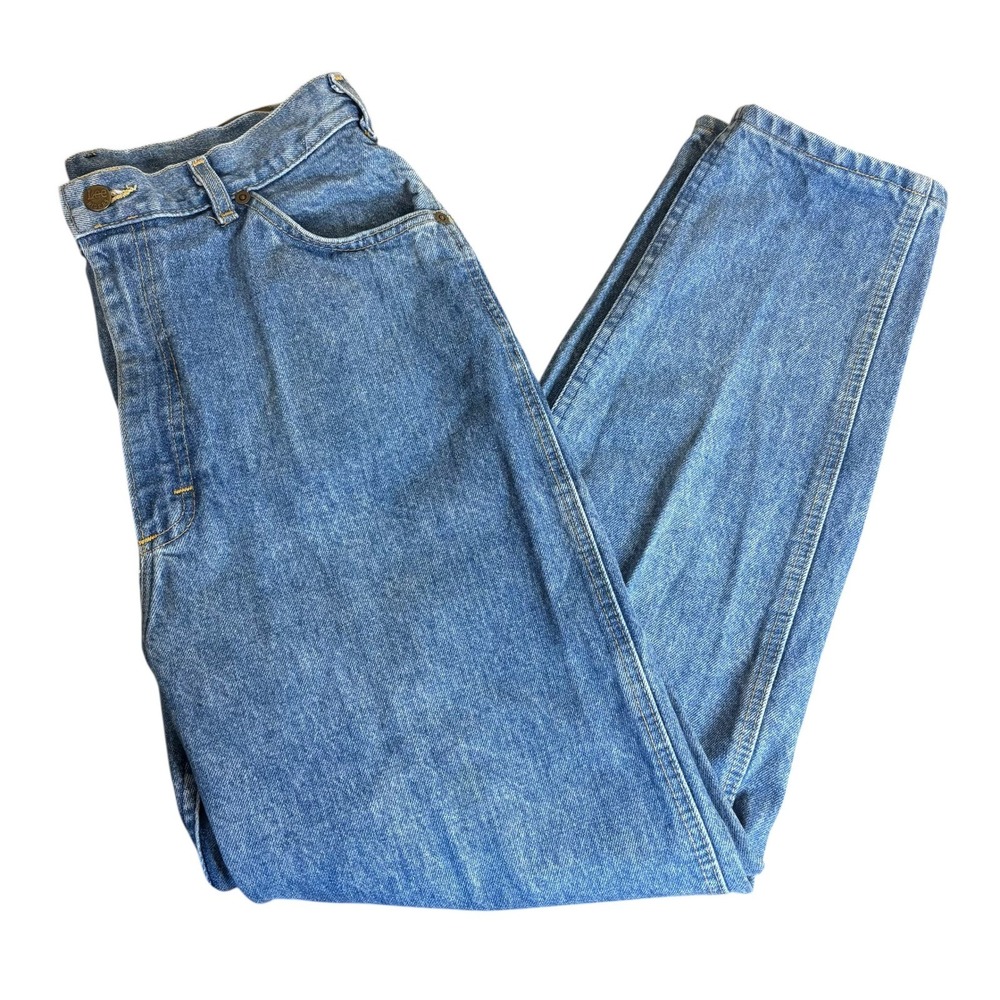 Vintage‎ 80s Lee Riders Jeans Womens Size 14 Medium High Waist Classic Mom